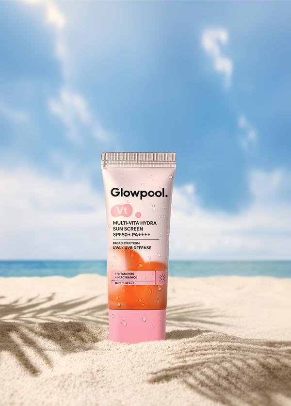 GLOWPOOL MULTI-VITA HYDRA SUN SCREEN SPF50+ PA++++